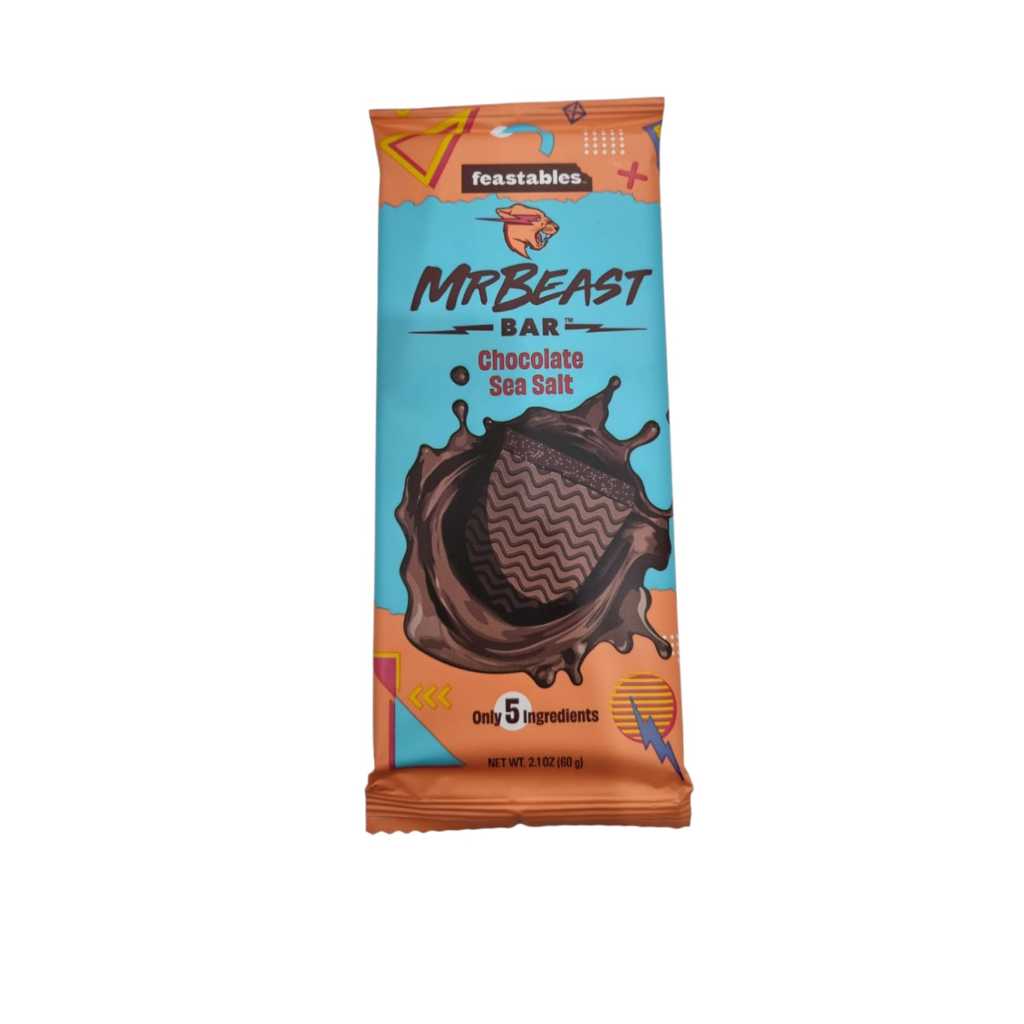 

Mr Beast Feastables Sea Salt Chocolate Bar Coklat