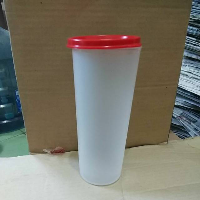 gelas tutup botol minum tumbler seal asli TUPPERWARE 400ml