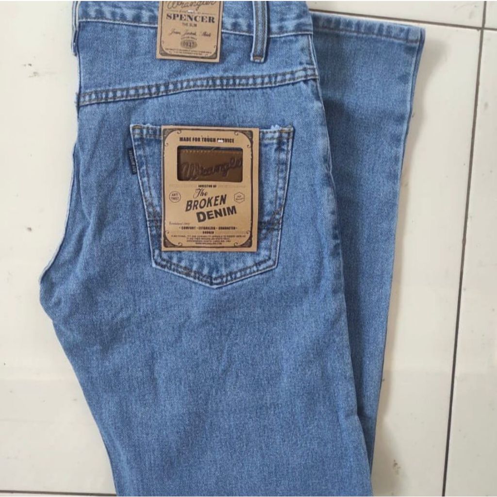 CELANA PANJANG STANDAR WANGLER PRIA PREMIUM BAHAN BERKUALITAS TINGGI JEANS PRIA ORIGINAL QUALITY