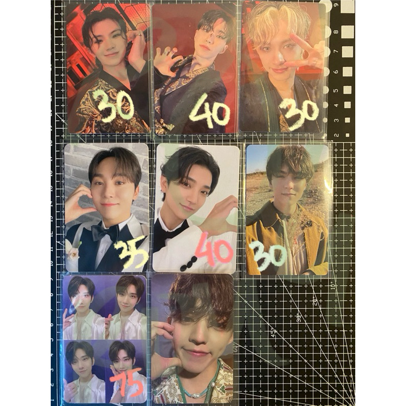SEVENTEEN PC Photocard SCoups Seungcheol Joshua Hoshi Jun Woozi Seungkwan Vernon ( FML Deluxe , Bene