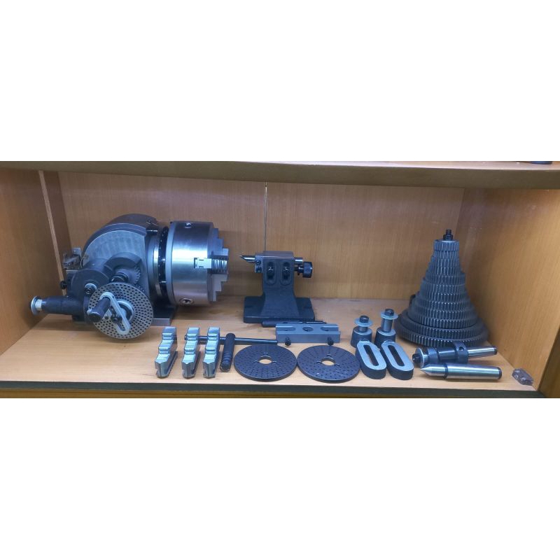 dividing head 200mm BS 2 - kepala pembagi milling 8 IN - dividing