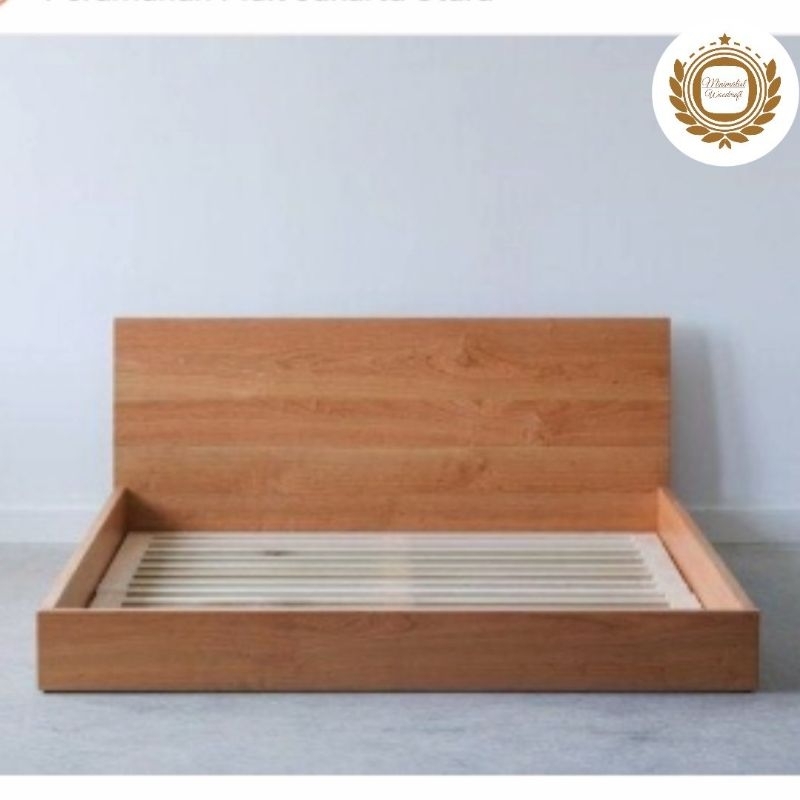 dipan minimalis 160x200, dipan minimalis modern, kayu solid