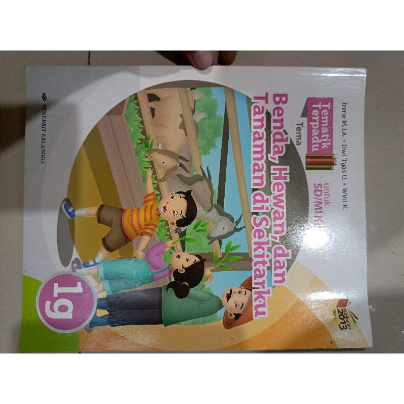 Buku Tematik Terpadu SD kls 1 Tema 1g