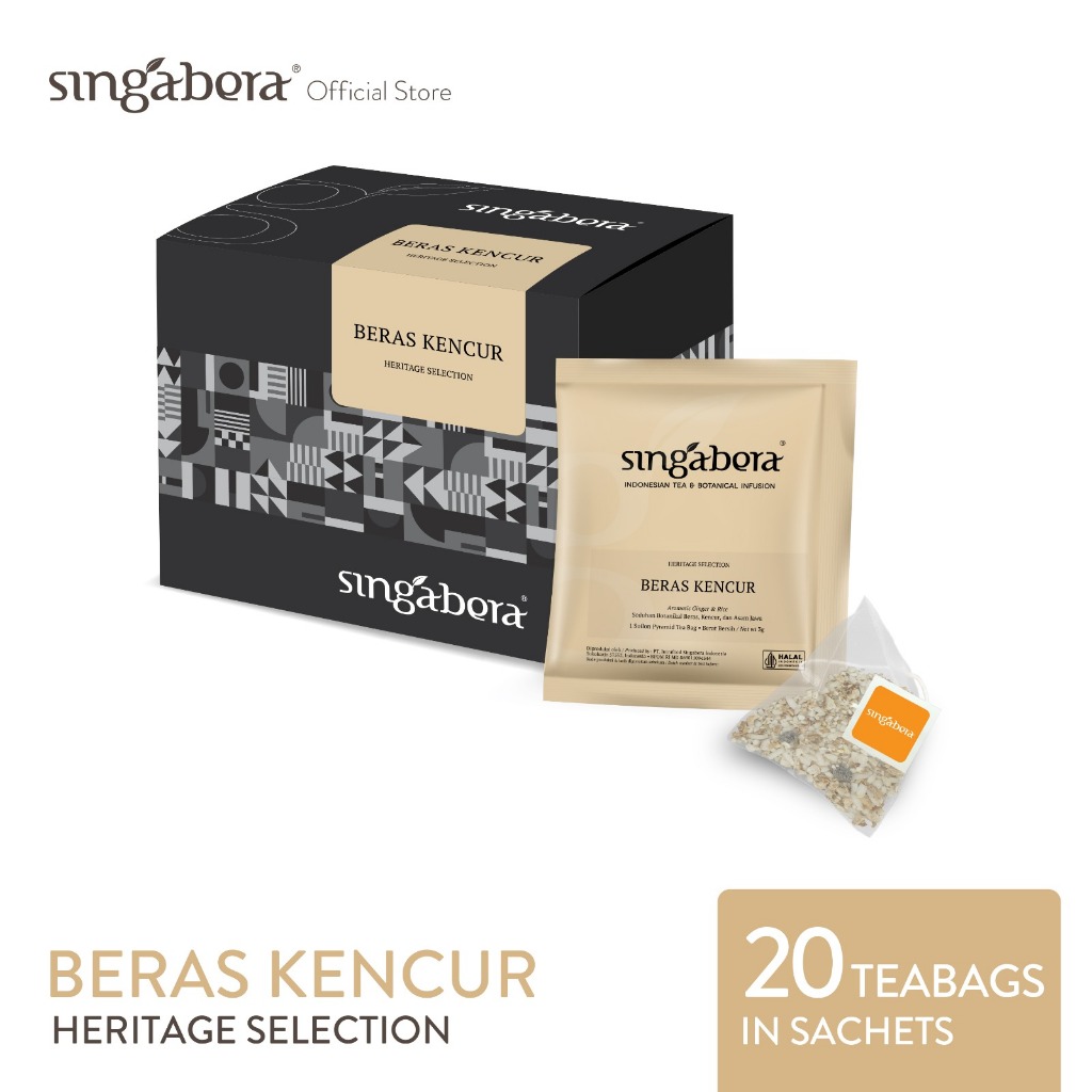 

Singabera Beras Kencur-Heritage Selection-4 Box @20sachet