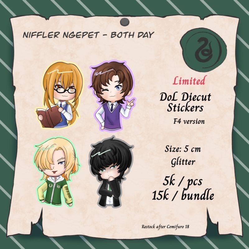 

Sticker Die Cut DOL - CF18 Ver.