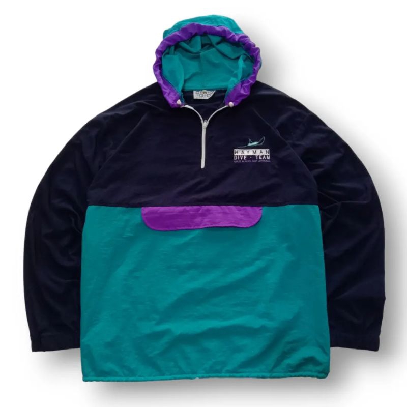 AERO SPORT COLOURBLOCK VINTAGE JACKET
