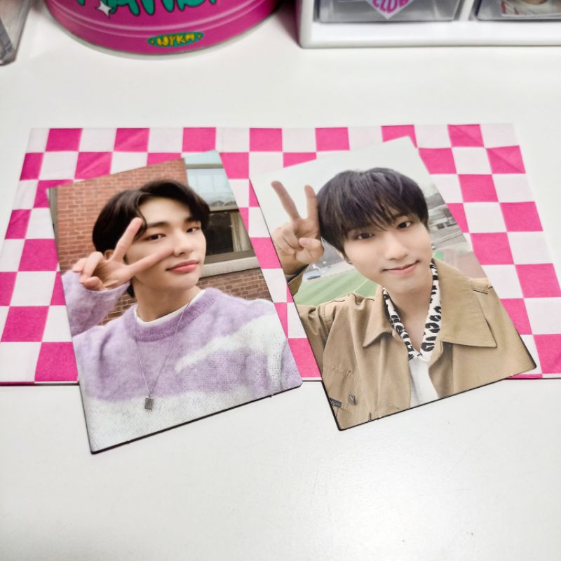 PHOTOCARD SKZ [HYUNJIN, HANJIS DOUBLE SIDE] GO LIVE ERA