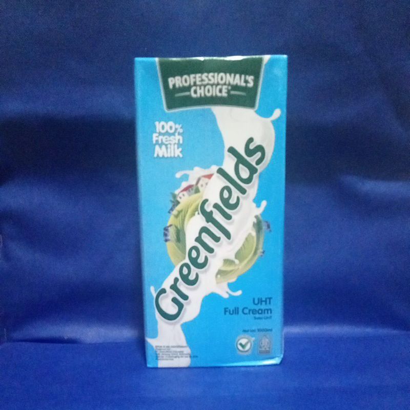 

susu Greenfields UHT full cream 1 liter