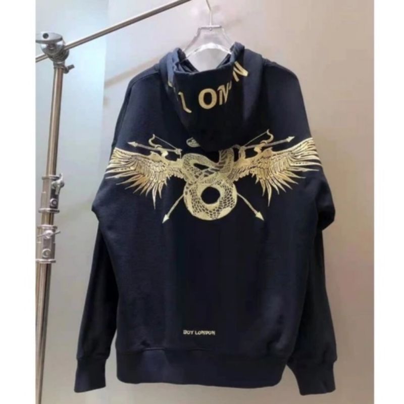 HOODIE BOY LONDON GOLD SNAKE BNWT