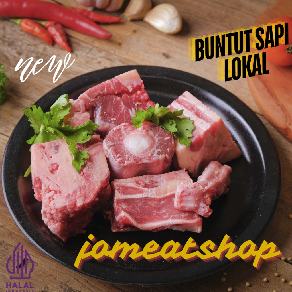 

BUNTUT SAPI LOKAL POTONG FRESH 100% HALAL