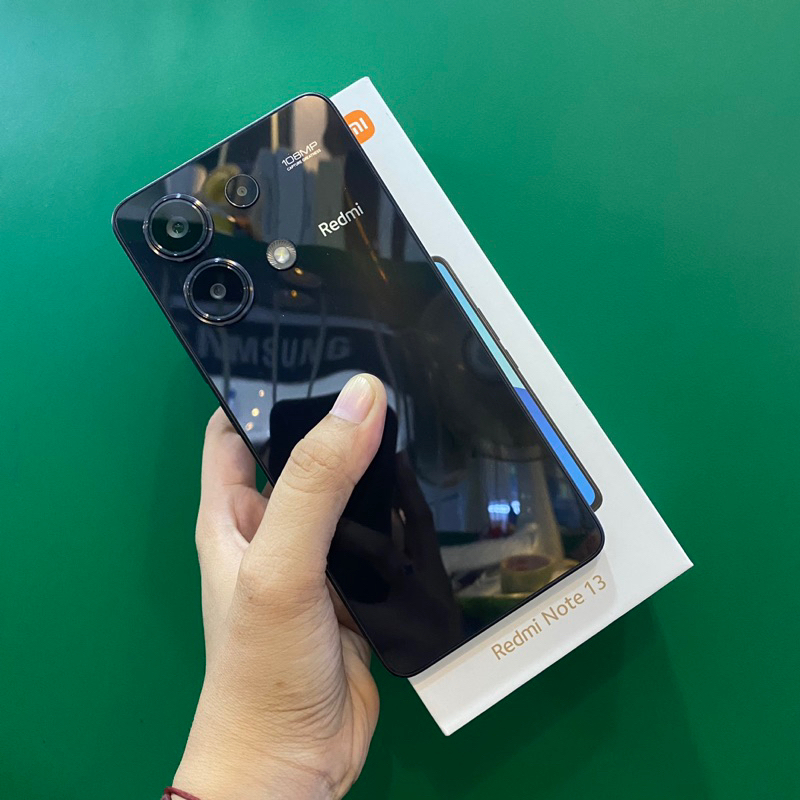 Redmi note 13 8/256gb second bekas pakai normal fullset ori