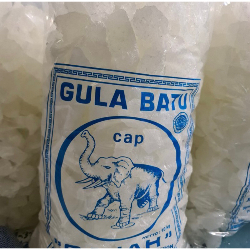 

Gula Batu Kristal Cap Gajah Kemasan Los 10Kg