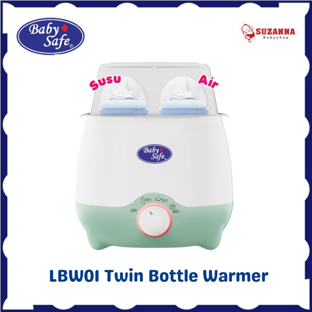 Baby Safe  LBW01 Twin Bottle Warmer - Penghangat Susu