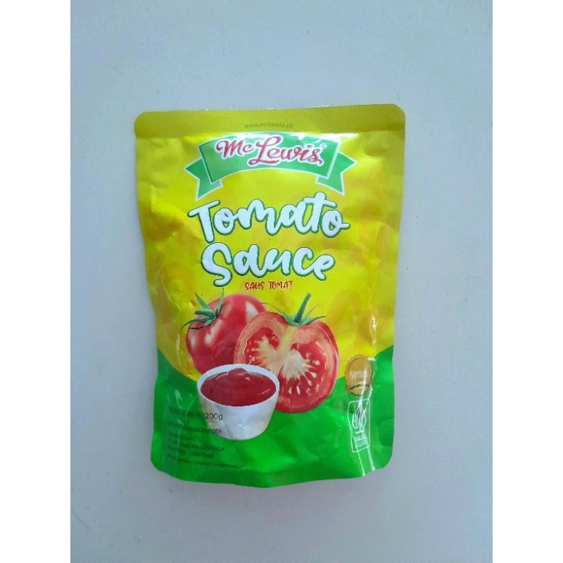 

MCLEWIS tomat pouch 200gr