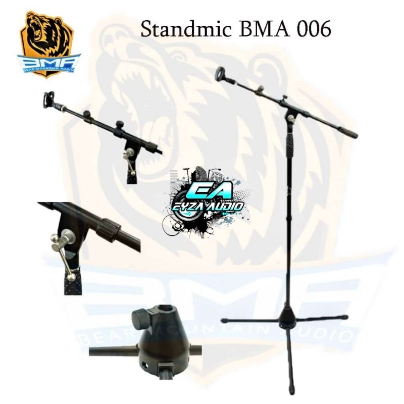 stand Mic Panjang Full Besi