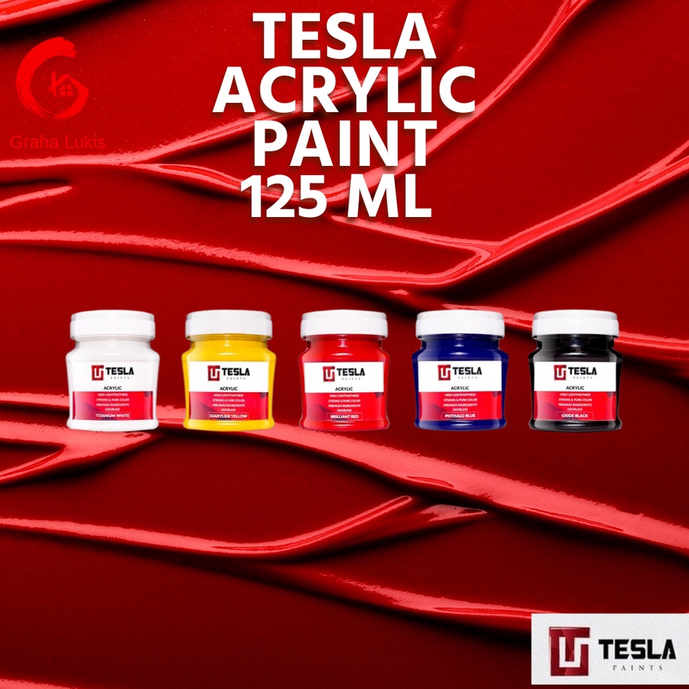 

KODE C48D Tesla Paints Acrylic Paints Cat Akrilik 125ml SATUAN