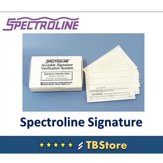 

Spectroline Invisible Signature Verification System ART H2J6