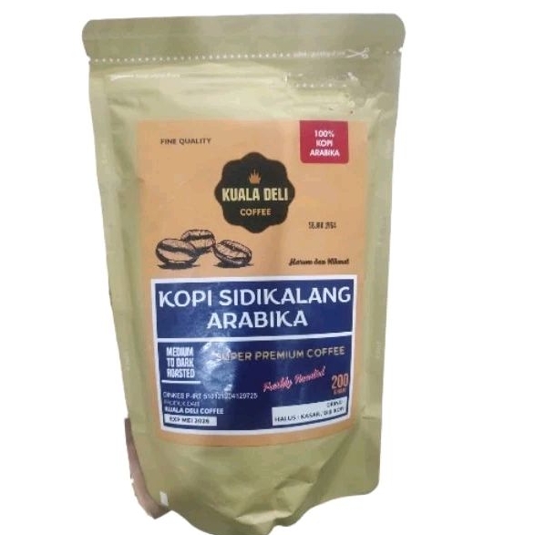 

Kuala Deli Coffee kopi Sidikalang arabika bubuk kopi hitam arabika 200gr