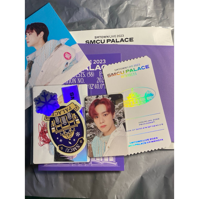 PHOTOCARD KUN WAYV SPECIAL AR TICKER SMCU PALACE 2023