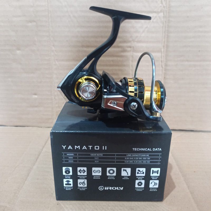 Reel pancing IROLY YAMATO (Power Handle) 1000 2000 3000 4000 6000