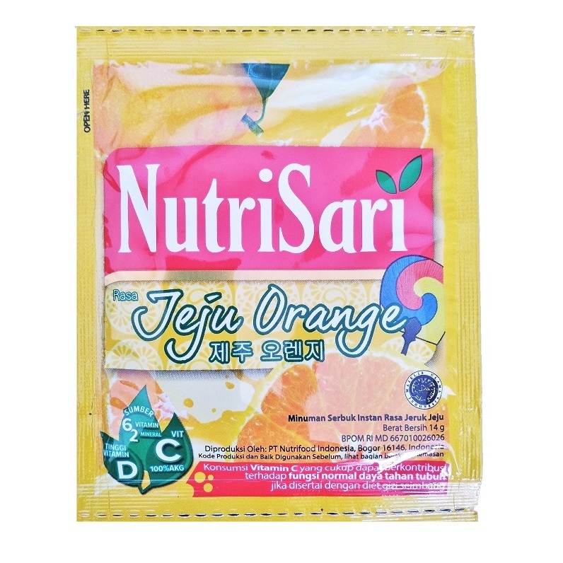 

Nutrisari Jeju Orange [14 Gr] / 1 pc