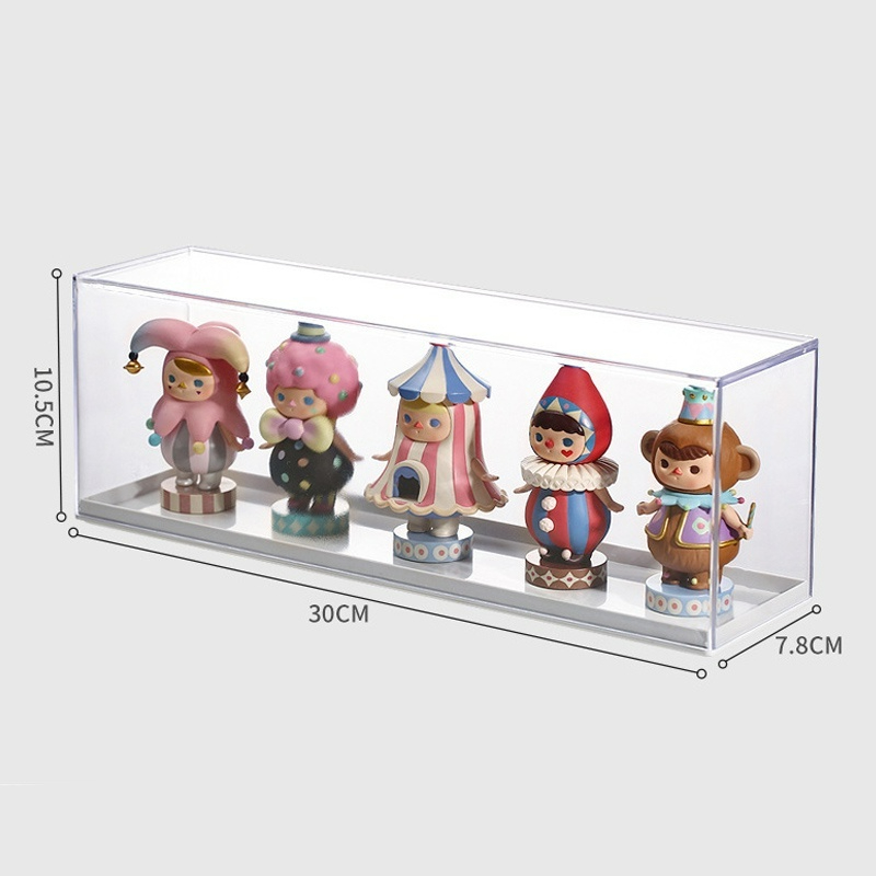 Rak Acrylic Box Organizer Storage Transparan Acrylic Box Kotak Pajangan Nendoroid