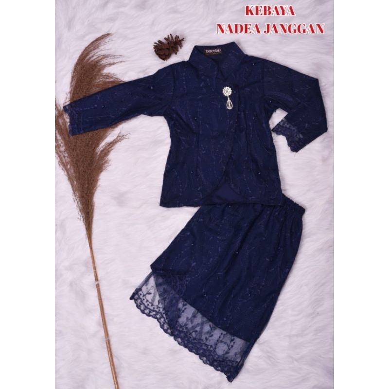 Kebaya Nadea Janggan/ Baju Kebaya/ Baju Kebaya Wanita/Baju kebaya anak