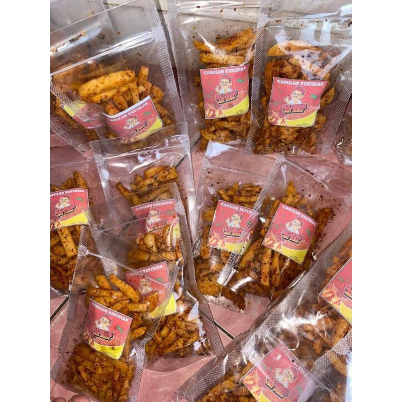 

Basreng Pedas Aki Dudu Original Pagar Alam