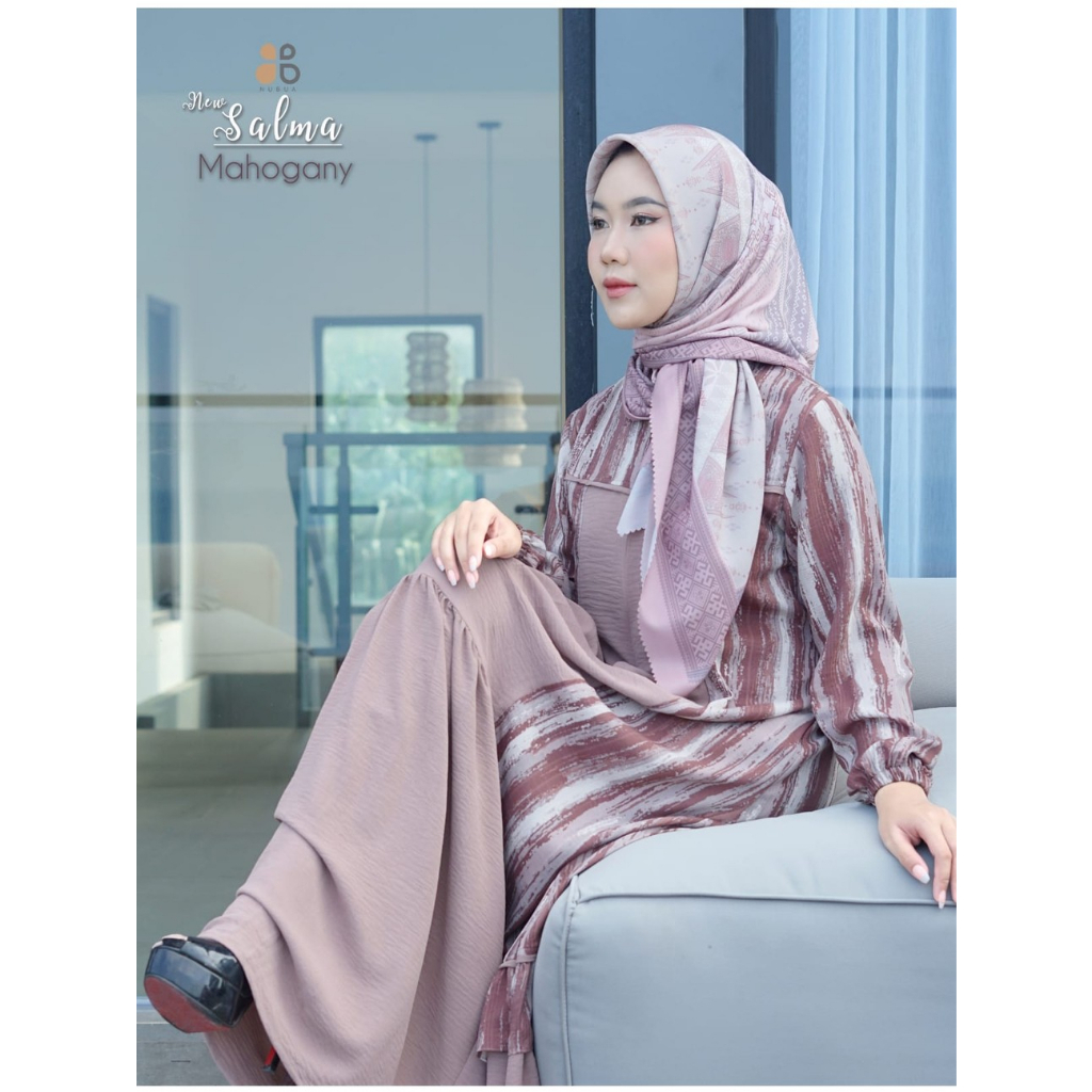 New Gamis Salma Nubua - Fashion Muslim