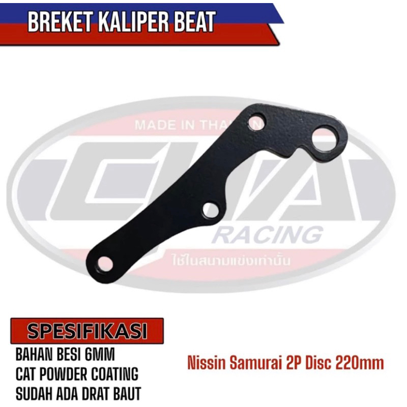 Breket Kaliper BEAT Kaliper NISSIN SAMURAI 2 Piston