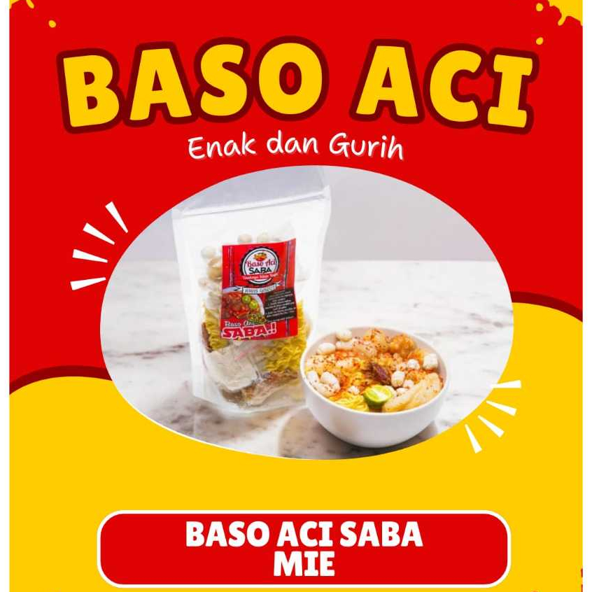 

Baso Aci saba instan murah original isi banyak