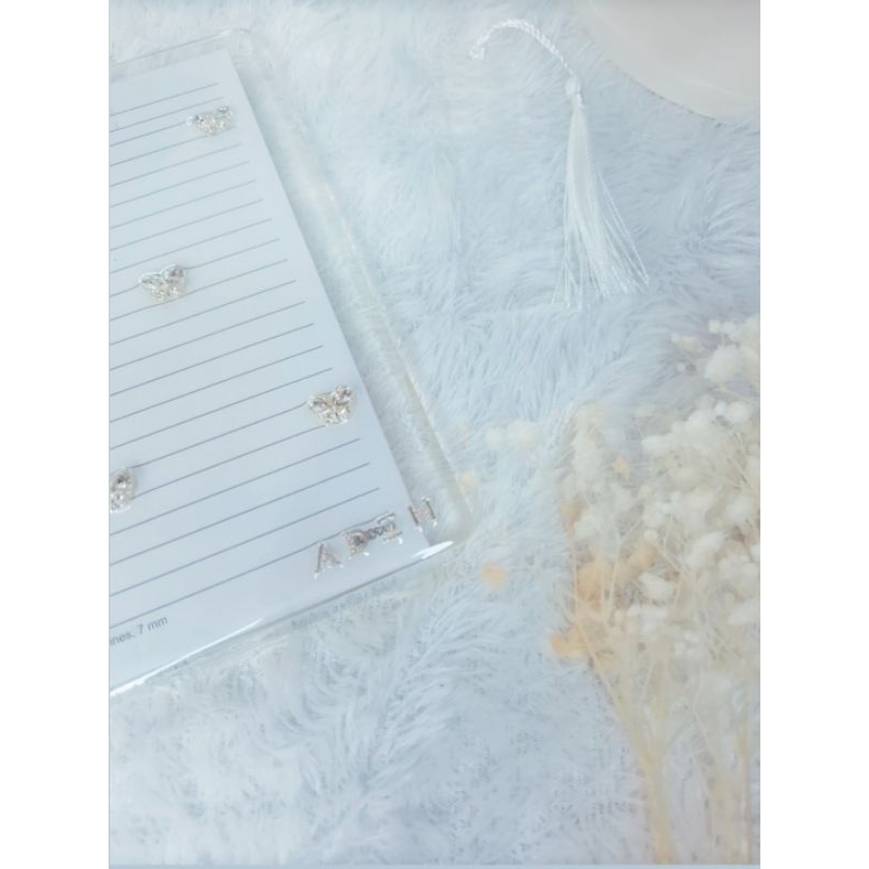 

Custom Notebook | Hard Cover Buku Binder Resin Epoxy A5 A6 A7