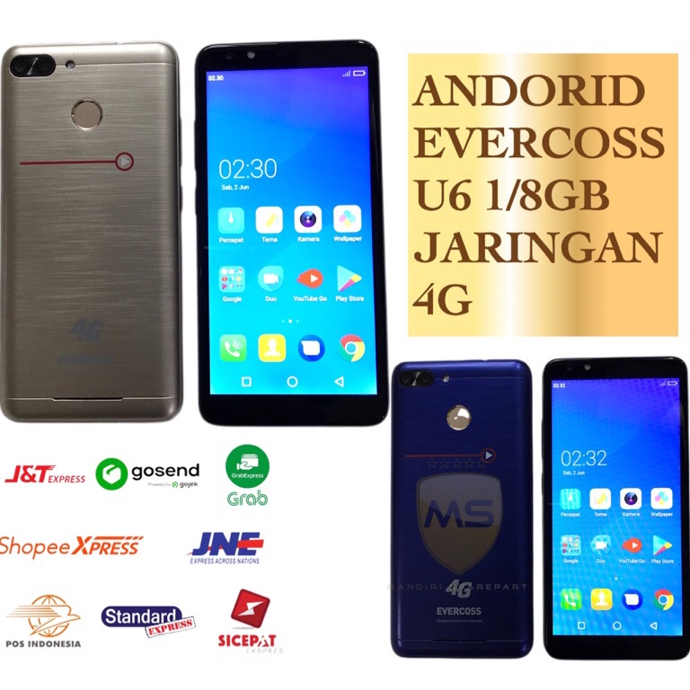 Lariiss PROMO Hp Evercoss Extream U6 4G 4G  S45 Android Murah Evercoss U6 Extreamn  S45 4G