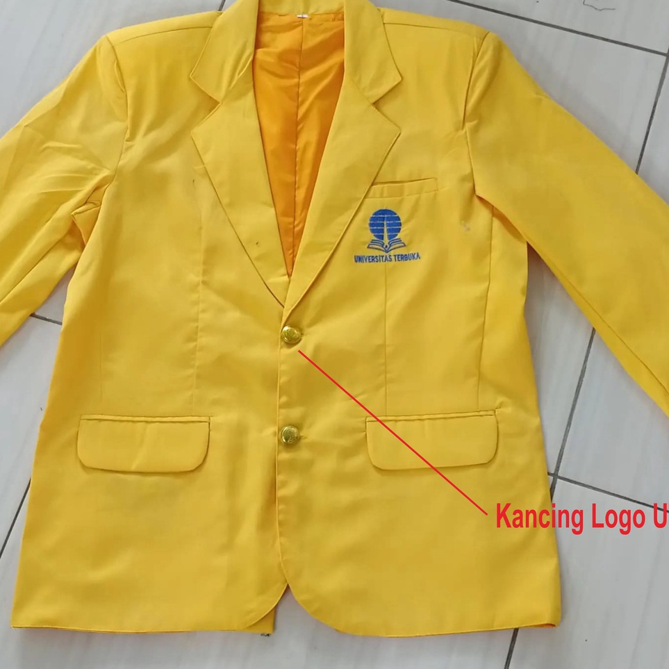 Promosi Menarik BISA COD READY STOCK ALMAMATER UNIVERSITAS TERBUKA KANCING LOGO UT l FULL FURING