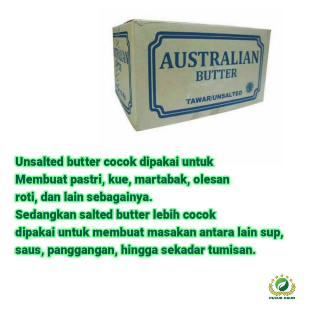 

Australia Unsalted Butter 10Kg