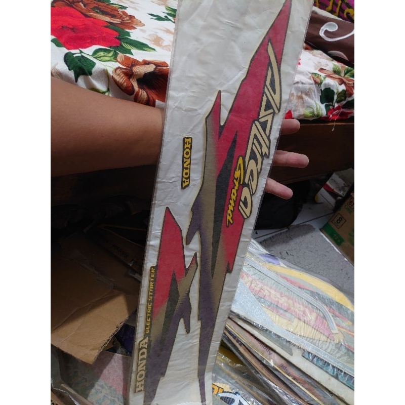 striping stiker Lis bodi Honda Astrea grand 95 CKD