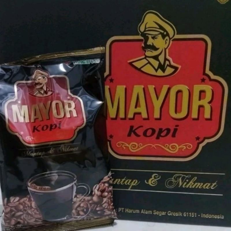 

Kopi Mayor Giling tanpa Gula 1 Karton isi 24