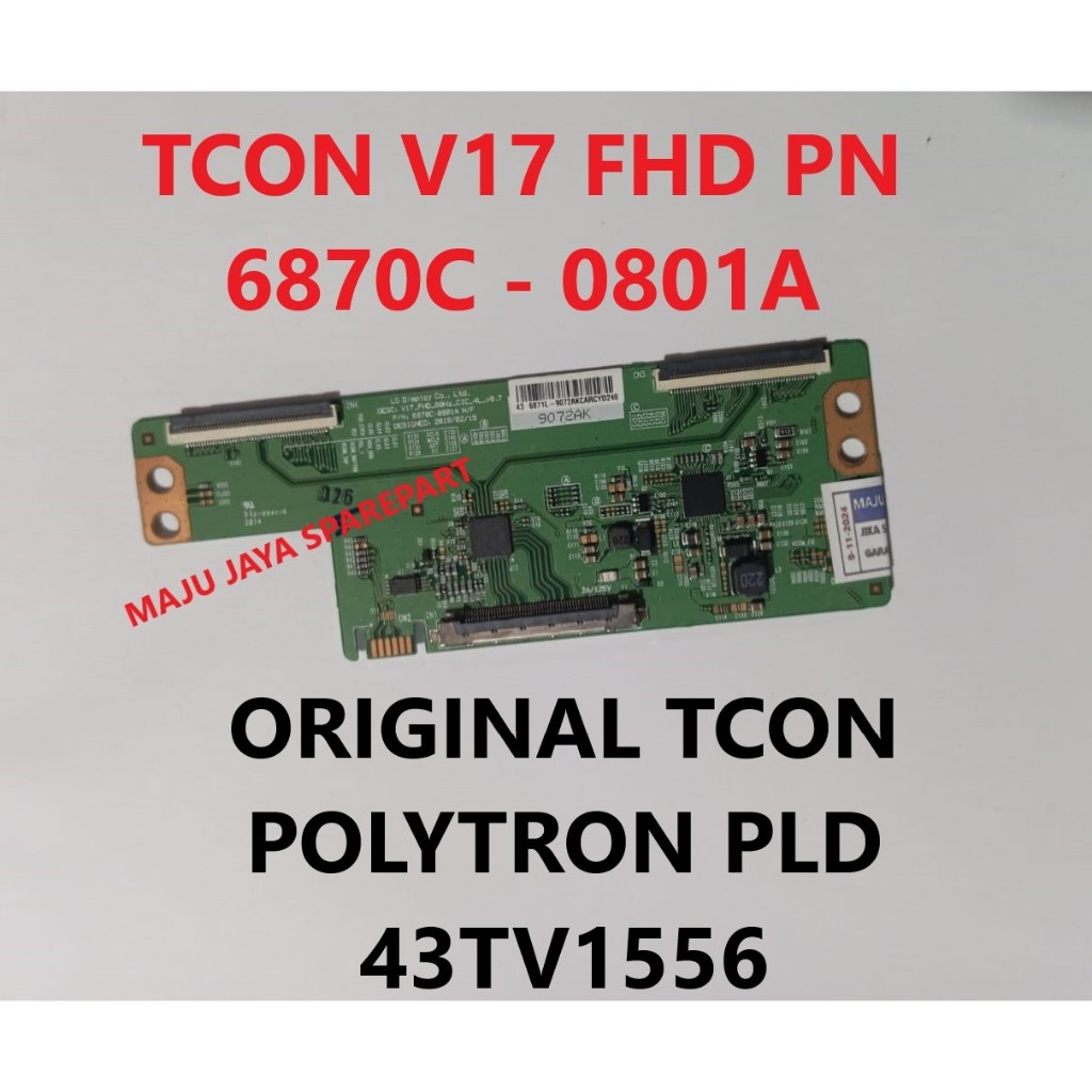 TCON POLYTRON PLD 43TV1556 original tcon POLYTRON PLD43TV1556
