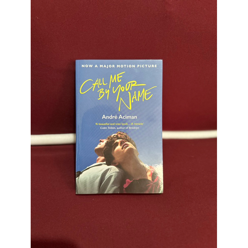 [PRELOVED] Call Me by your Name (import - English) / novel preloved / novel import / novel bahasa in