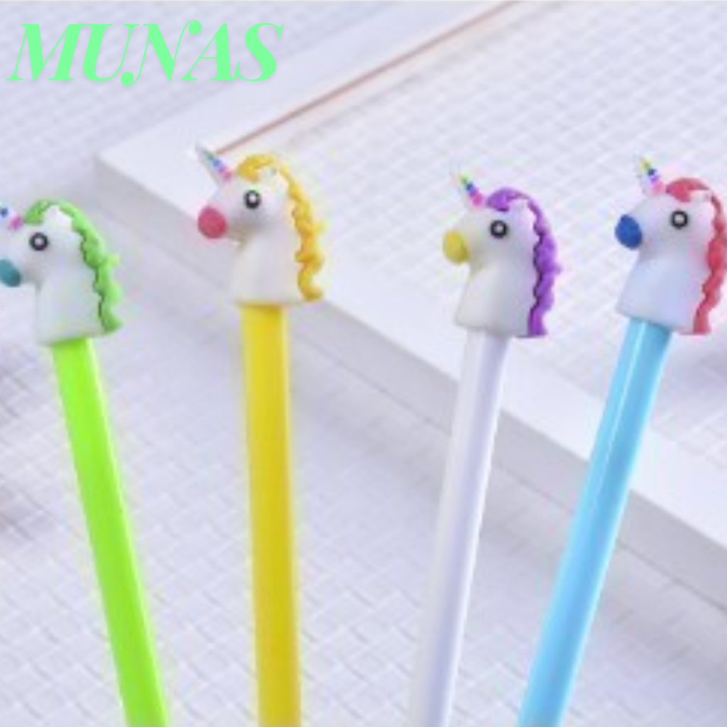 

MUNAS Pena Karakter Cantik Kepala Unicorn Pulpen Karakter Unik Lucu Pena Karakter Pulpen Gel Alat Tulis Sekolah Motif Unicorn Murah
