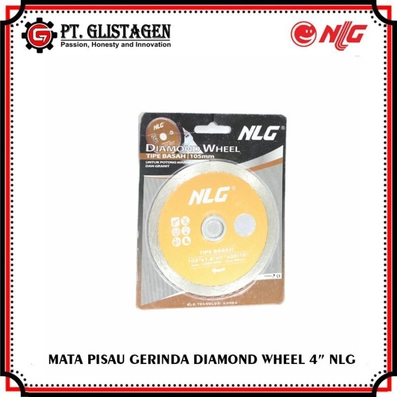 MATA PISAU GERINDA DIAMOND WHEEL 4'' NLG