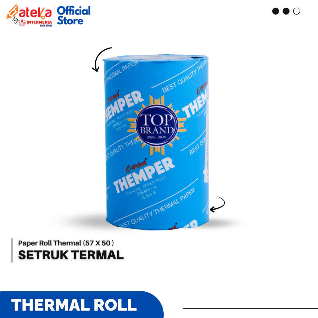 

Kertas Struk Kasir Paper Roll 57mm x 50m Eprint Thermal - Berkualitas Tinggi