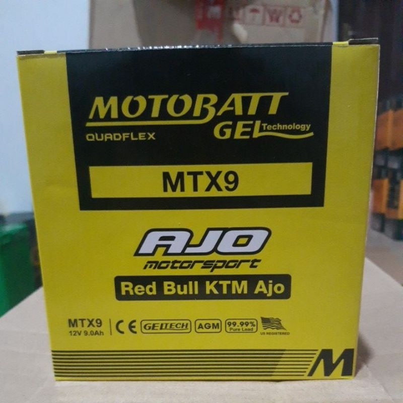 aki motor Bajaj Pulsar 180, bajaj pulsar 220 motobatt MTX9