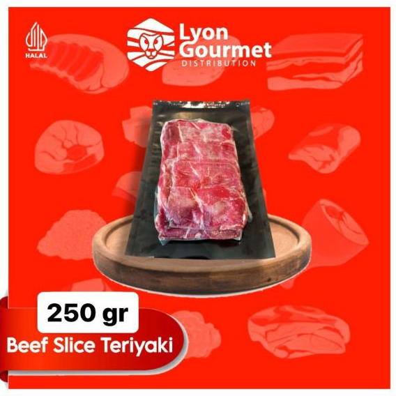 

Beef Slice Teriyaki Aussy 250gr