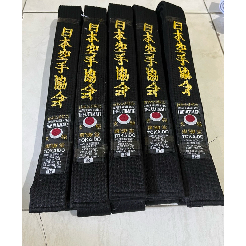 Sabuk Karate Bordir Sabuk hitam sabuk coklat