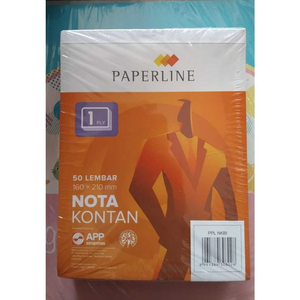 

Nota Kontan PAPERLINE 1PLY Ukuran Besar 160 x 210mm (1Pcs)