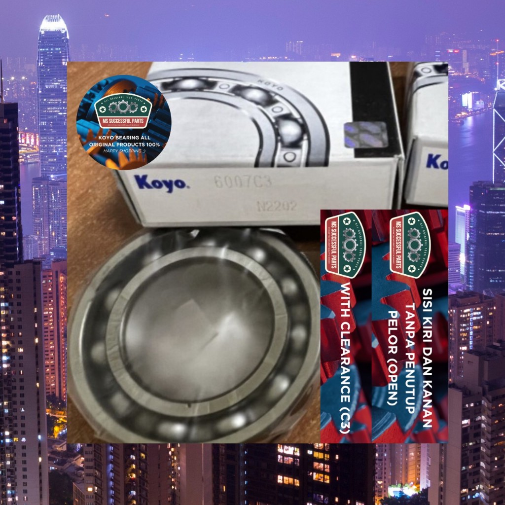 BEARING 6007 C3 KOYO ORIGINAL JAPAN 6007C3