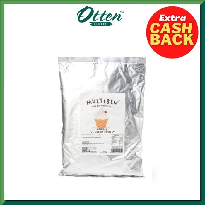 

Multibev - Vanilla Ice Cream Powder 1 Kg - Minuman Bubuk Es Krim