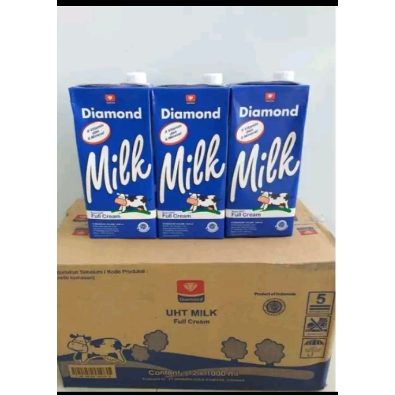 

Susu Diamond Uht 1 liter full cream