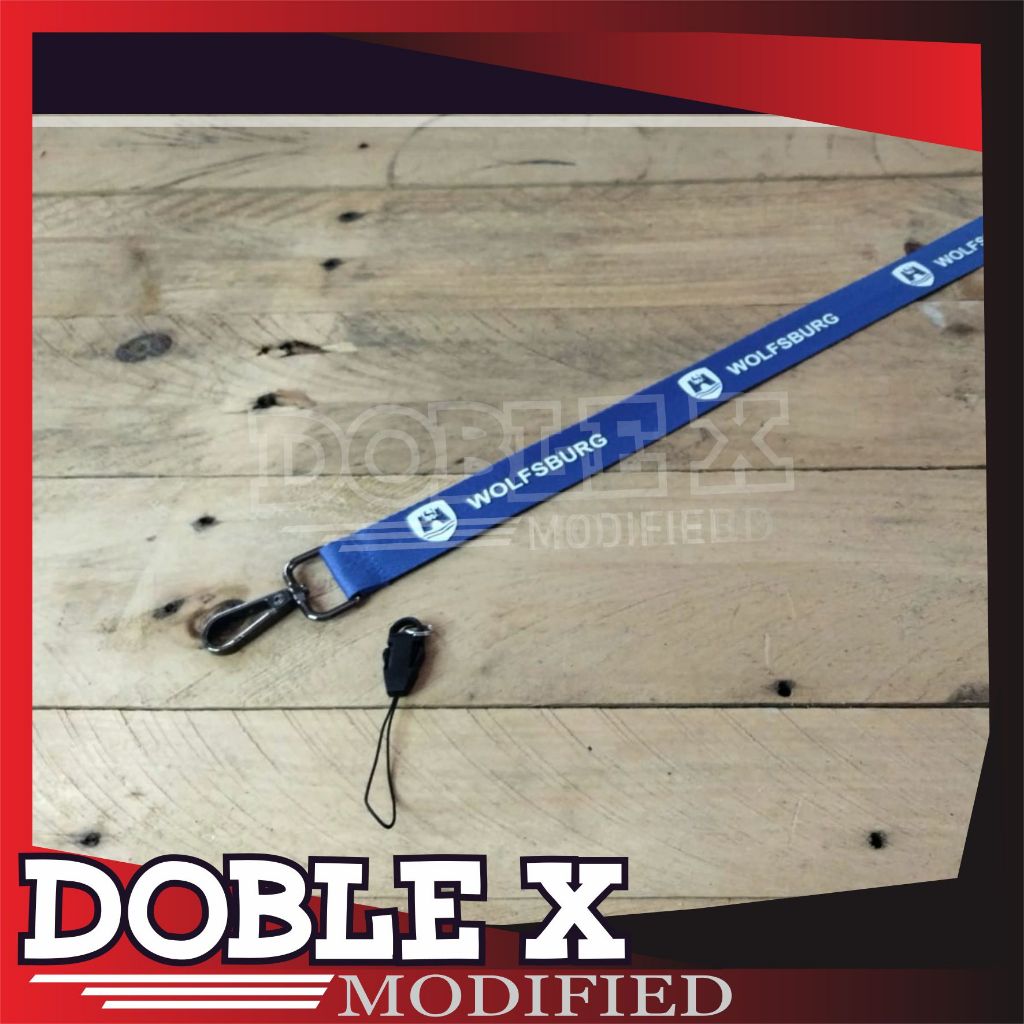 

LANYARD STRAP CUSTOM WOLFS BURG